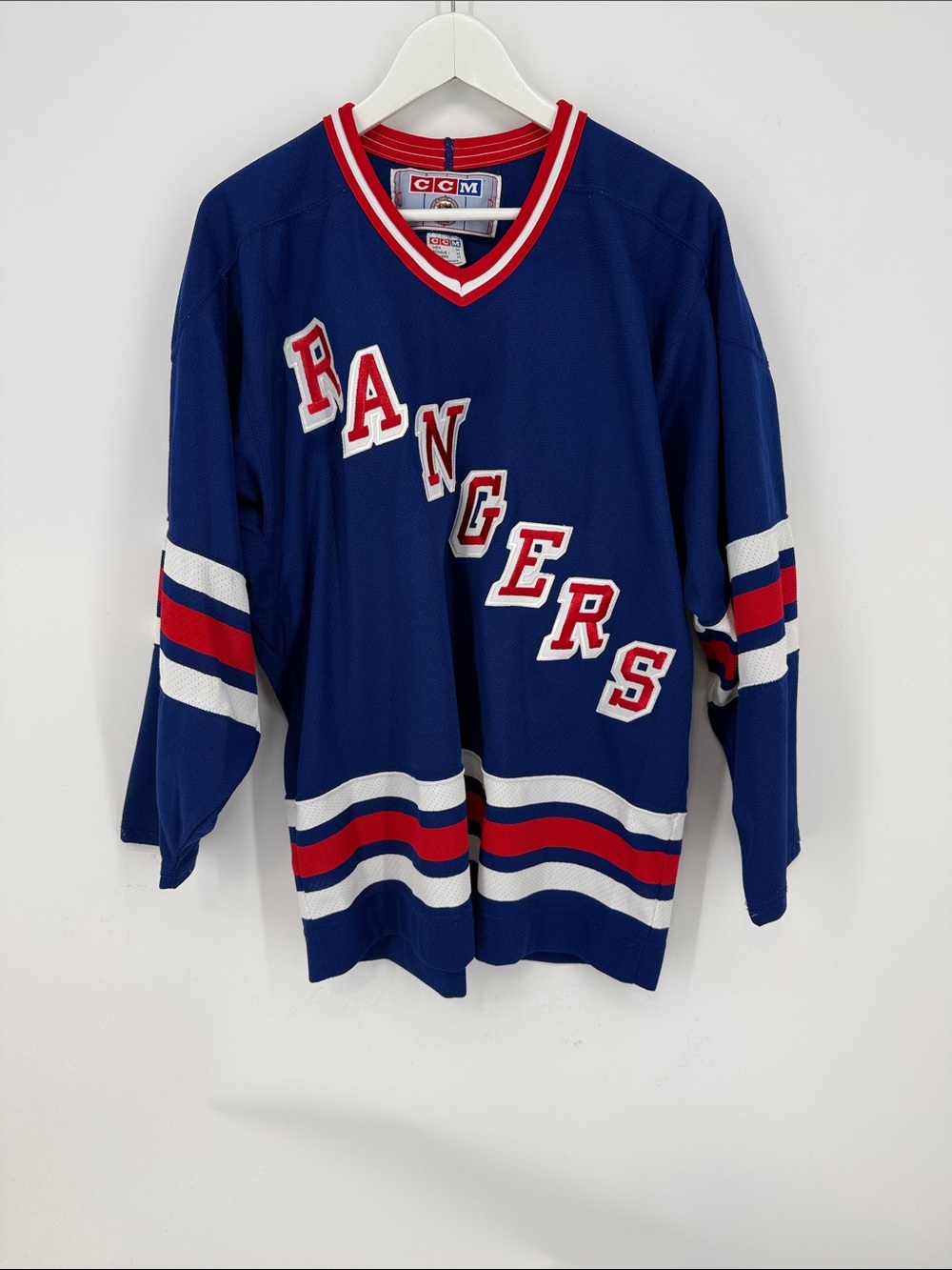 CCM Vintage 90s New York Rangers Jersey Men's Medium